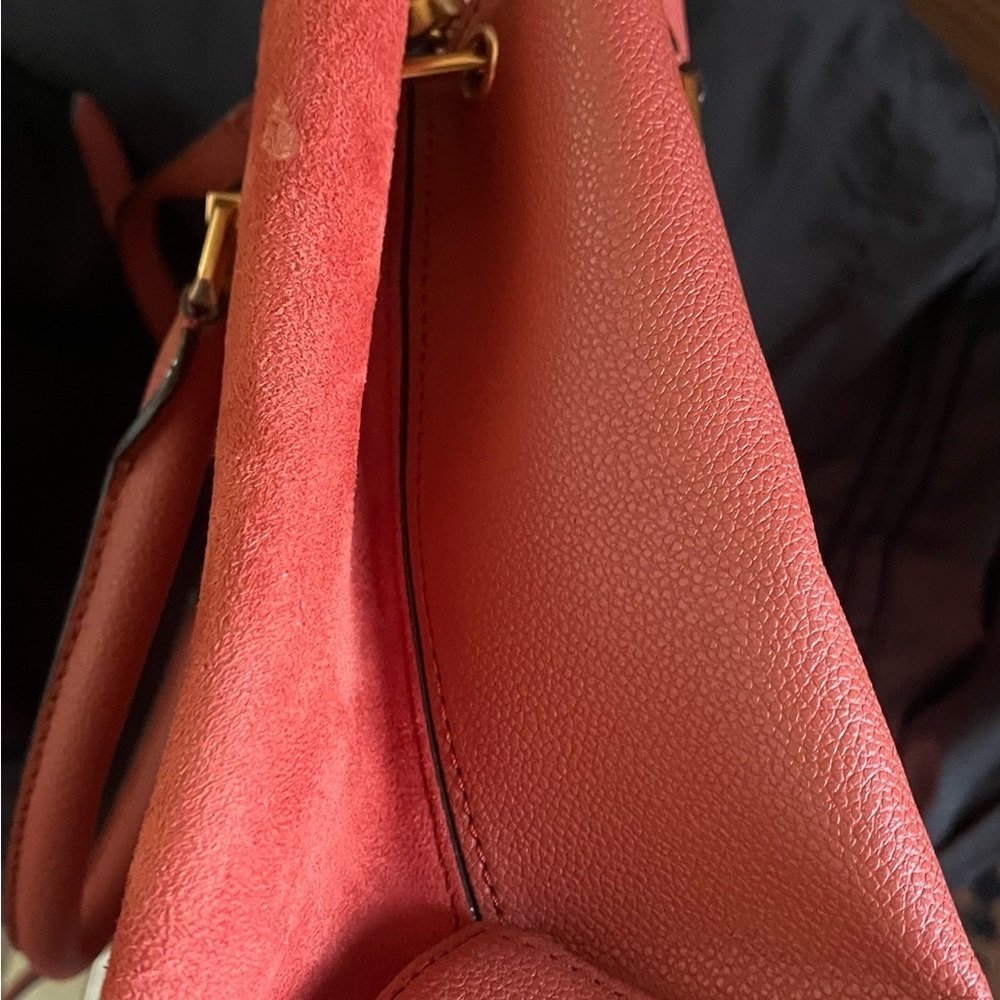 Charles & Keith Structured Top Handle Satchel Tote Bag Crossbody Shoulder Strap - Picture 5 of 9